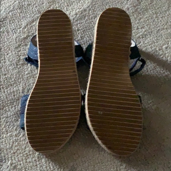 Mayoral Girls Blue Denim Espradilles - Picture 2 of 2